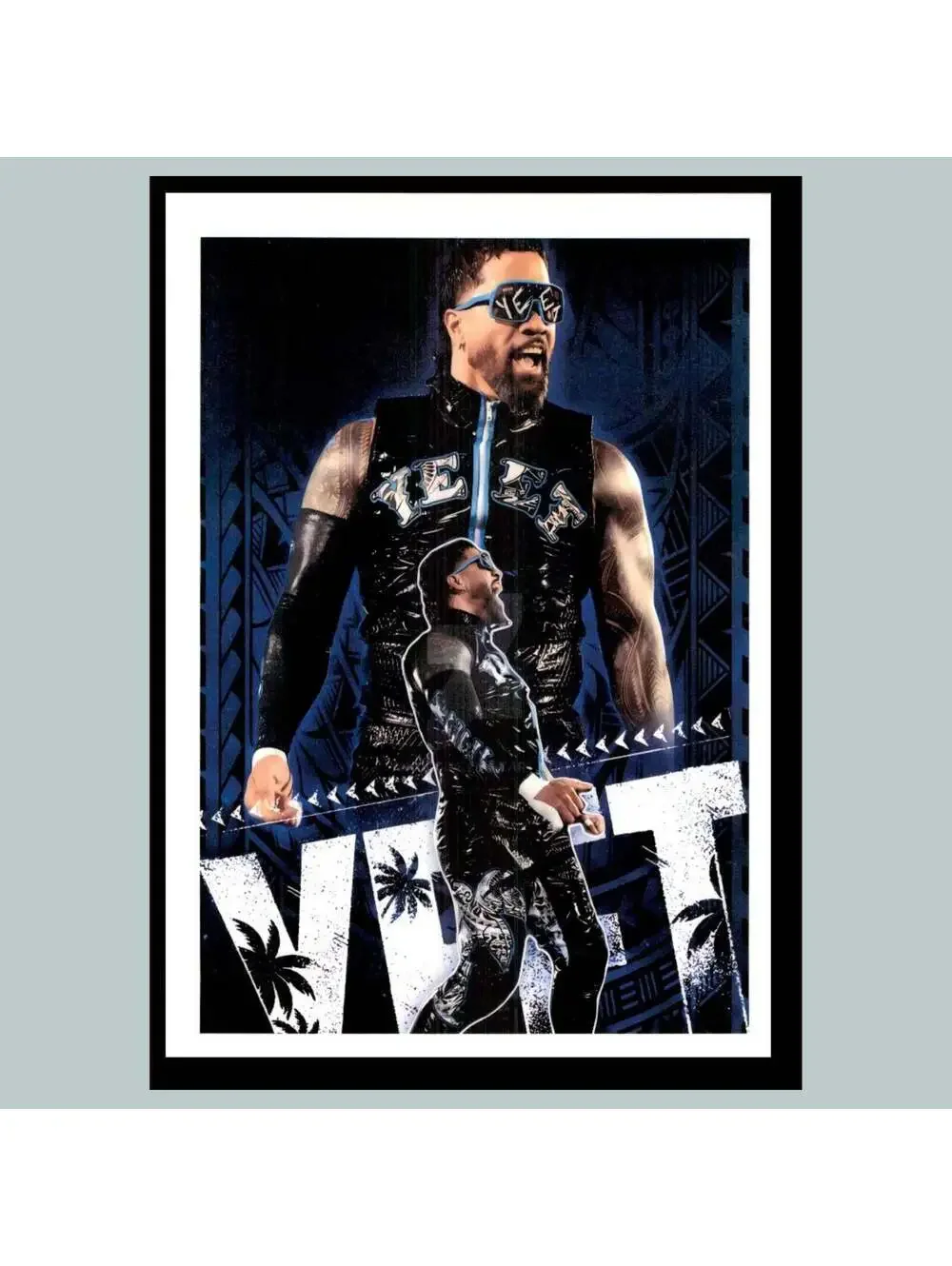 0004 P 8X10 Jey Uso Black Glossy Photo Fast Shipping
